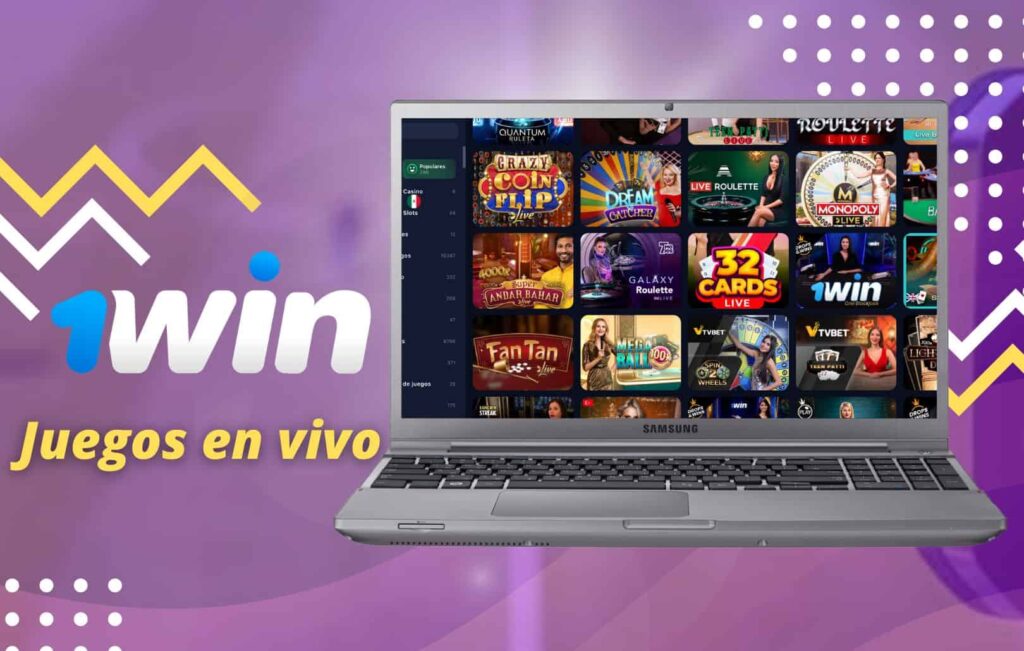 Reseña de los juegos de casino en vivo de 1win México