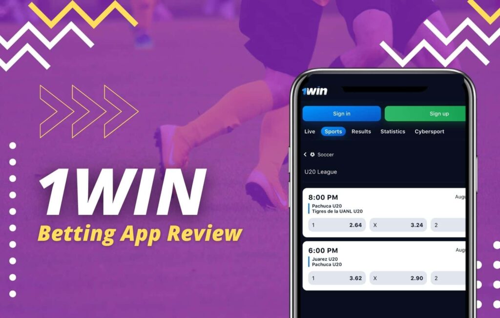 1win Mexico about the sports betting app