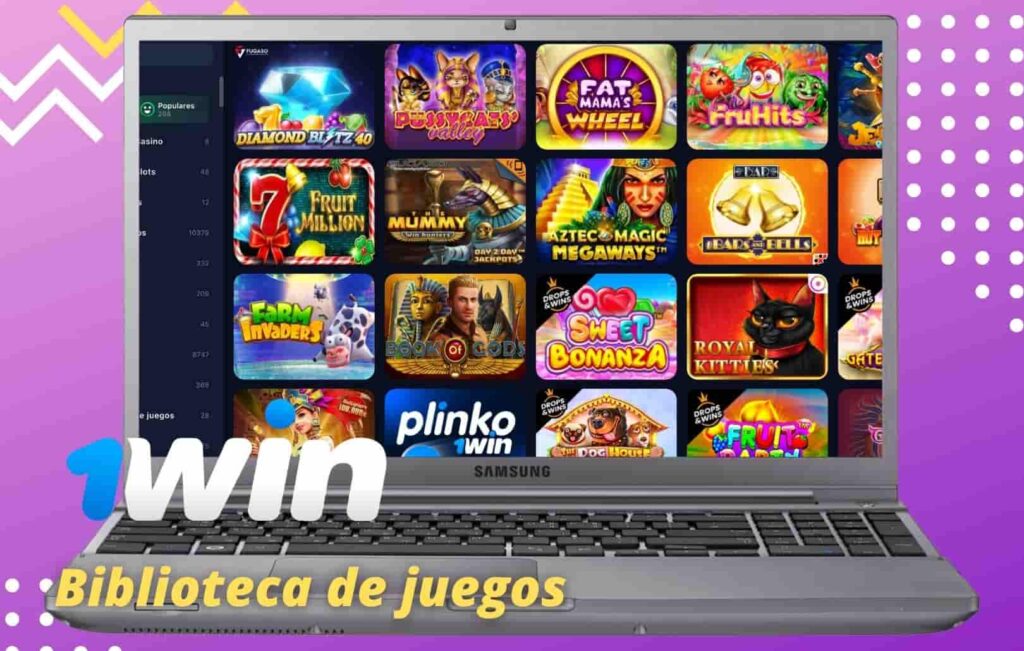 1win México catálogo de juegos en la plataforma